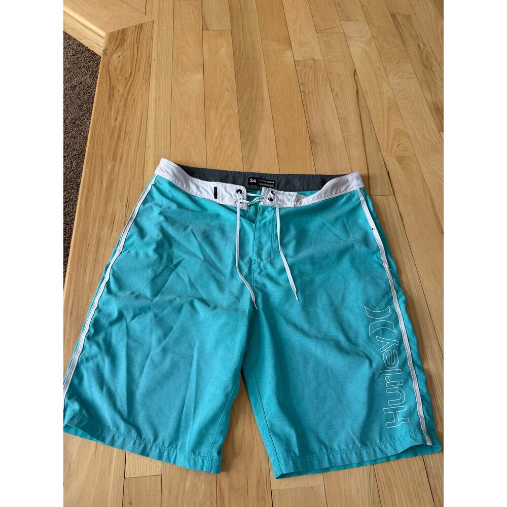 Hurley Teal Swim Trunks